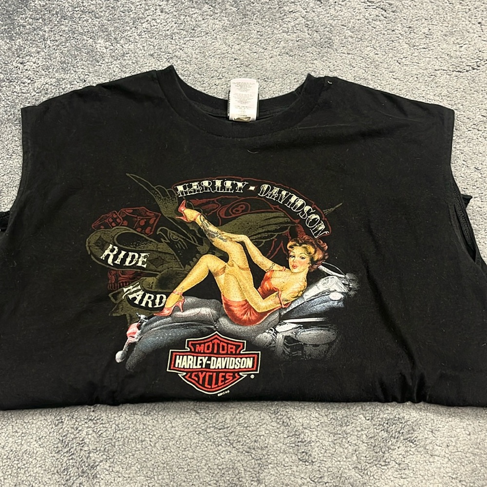 Harley Davidson cutoff